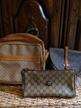 Vintage Gucci Restoration Canvas Bags